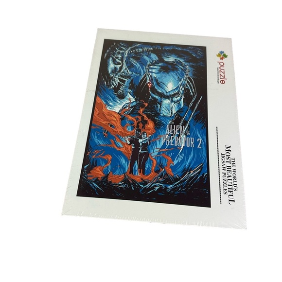 Alien VS Predator2  Puzzle 1000 Piece Jigsaw Puzzle - Picture 5 of 6
